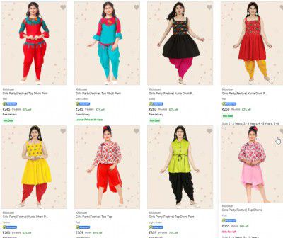 Kidotsav Kids Apparel Combos Starts ₹245