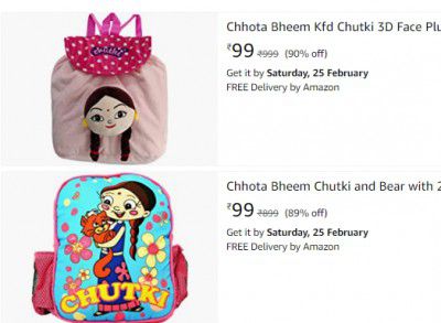 KIds Bag starts ₹99