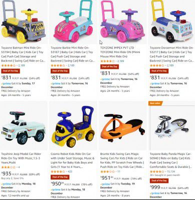 Kids Car Starts ₹831