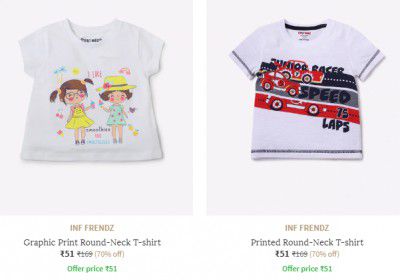 Kids Clothing Start @48