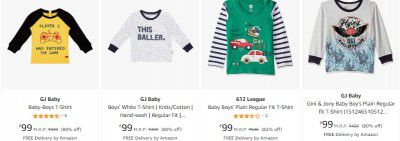 Kids Clothing Start ₹99