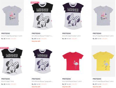 Myntra | Kids Clothing Starts @82 | For Girls