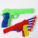 Kids Dart Pistol Toy Gun Set | Pack of 2 (Red & Green)...