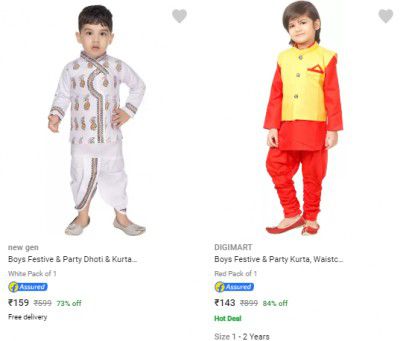 Kids Ethnic Sets from ₹121