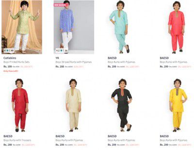Kids Ethnic Wear Starts ₹199