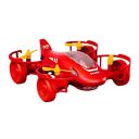 Kids Mandi® 2-in-1 Shark Plane Toy Car | Battery Operated Transforming Vehicle with 360° Rotation, Flashing Lights & Music | Interactive Action Toy for Kids...