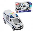 Kids Mandi® Friction Powered Police Car Toy | Simulation Patrol Vehicle | Push & Go Action Toy for Kids...