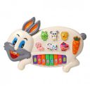 Kids Mandi Rabbit Musical Piano Toy for Babies | 3 Modes Animal Sounds, Flashing Lights & Music ...
