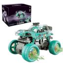Kids Mandi Stunt Car Toy | Stunt Spray Car with 3D Flashing Lights & Sound | Friction Powered Fun for Kids...