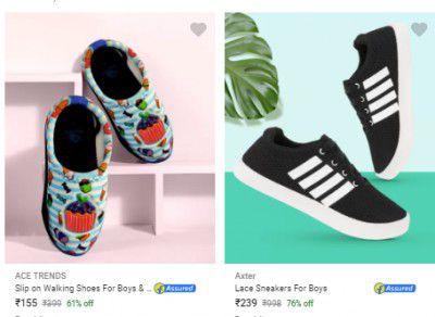 Kids Shoes Stars From ₹155
