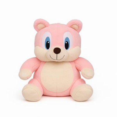 KIDS STOREKIDS STORE Sweet Pink Squirrel for Kids Super Soft Plush Toy (50 CM)