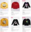 Myntra : Kids Sweatshirts Starts ₹129...