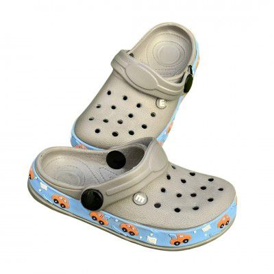 Kids Unisex Clogs | Train Design -Child Classic Footwear | Shoe Type