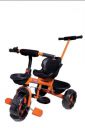 Kid's Zone | Tricycle for Kids with Parents Handle and Also with a Front and Back Basket with Bell and Color Wheels for Boys and Girls for Age 1 to 5 yrs (Yellow)...