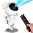 Kidsmate Astronaut Galaxy Projector – 360° Adjustable Nebula Night Light with Remote & Timer for Bedroom, Gaming & Party | Sky Night Lamp with Stunning Star Effects for Home & Kids Room - White...