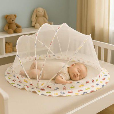Kidsmate Foldable Baby Mosquito Net - Pink