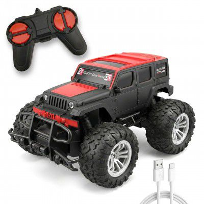 Kidsmate Jumbo SUV Remote Control Car for Kids | Rechargeable Off-Roader RC Monster Truck