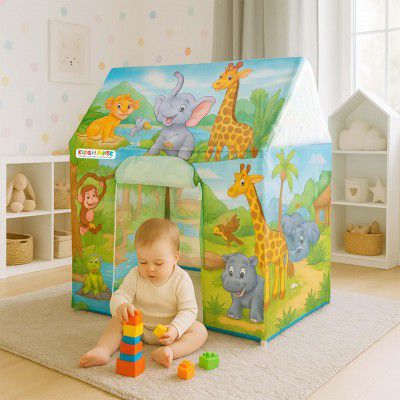 Kidsmate Jungle-Themed Play Tent for Kids 