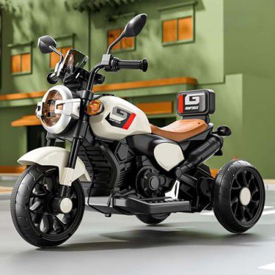 Kidsmate Ride Xtreme Electric Bike for Kids | 6V Battery, MP3 Player, USB, Bluetooth, LED Lights 