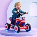 Kidsmate Star Racer Electric Bike for Kids | Easy-to-Ride for Kids 1 to 4 Year - Red...