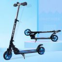 Kidsmate Street Rider Metal Kick Scooter for Kids of Ages 6-13 Years | 2 Wheel Scooter,3 Adjustable Height Option | Max User Weight 50kg - (Blue)...