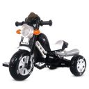 Kidsmate Turbo Bike Pedal Tricycle for Kids | Musical Horn & Lights | Ages 3-6 | Black-White...