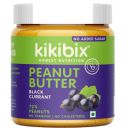 Kikibix Black Currant Natural Peanut Butter | No Added Sugar | Omega 3 Fatty Acids | Vegan | No Transfat | High Protein |Non- GMO | No Added Oil or Emulsifiers | 340 gm x Pack of 2...