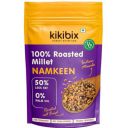 Kikibix Roasted Millet Namkeen, Healthy Snacks 50% Less Calories, 60% Less Fat - 1g Fat Per Serving, Olive Oil, No Added Sugar - (100gm)...