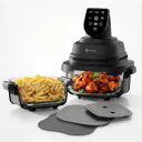 Kilig Iris Plus Airfryer | Dual Toxin-Free Glass Containers (4L + 1.5L) | 5 Smart Modes | 1500W ...