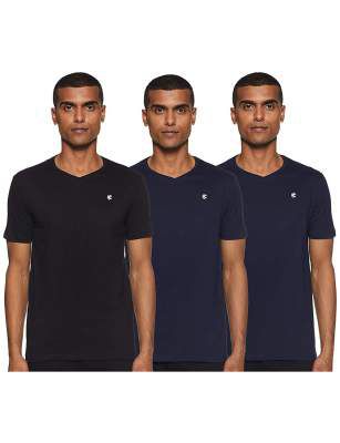 KILLER Bodywear Men's Plain Regular fit T-Shirt (Pack of 3)
