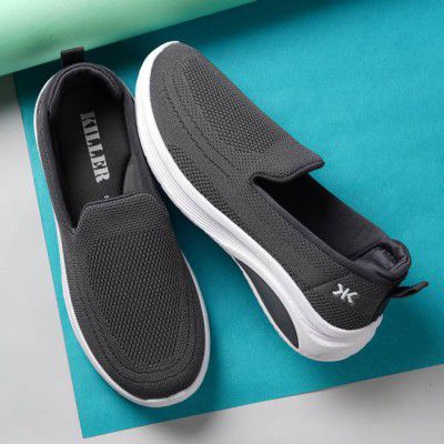 KILLER Comfi-zone Sneakers For Women  (Grey , 8)