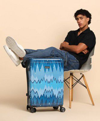 KILLER Hard Body Set of 2 Luggage 8 Wheels - NOVA - Blue