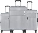 KILLER Hard Body Set of 3 Luggage - STREAK- Combo Set (30"+26"+22") - Silver...