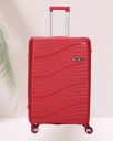 KILLER Large Check-in Suitcase (75 cm) 8 Wheels - Hard-sided Polypropylene Check-In Luggage - Red...