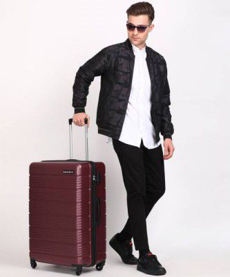 KILLER Large Check-in Suitcase (75 cm) - STREAK - Maroon