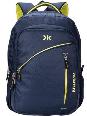 Killer Louis 38L Large Laptop Backpack With 3 Compartments Polyester Trendy Waterproof