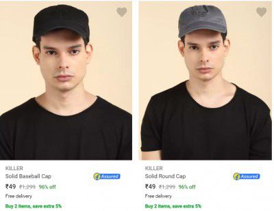 Killer Mens Caps at Rs.49
