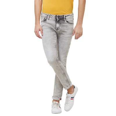 KILLER Men's Grey Slim Fit Jeans