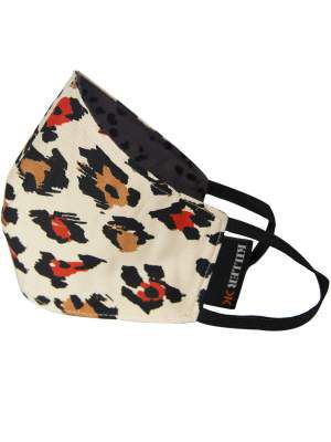 KILLER Printed Cotton Face Mask - Defender 3 Layers Washable and Reusable Fabric Mask with Melt Blown Filter