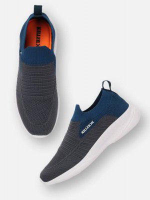 KILLER  SABER D.GREY T.BLUE Walking Shoes For Men  (Grey, Blue)