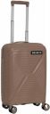 KILLER Small Cabin Suitcase (55 cm) 4 Wheels - Hard Sided 4 Wheel Spinners, Expandable Travel & Luggage Bags Trolley - Khaki...