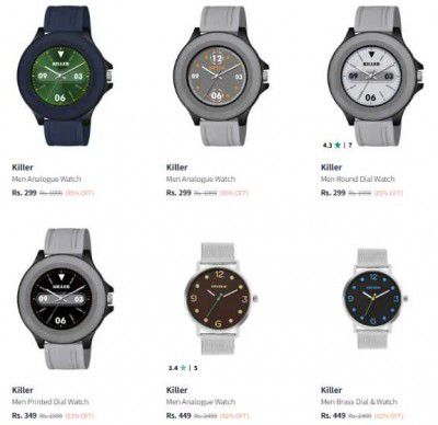 Killer Watch Starts at Rs 259