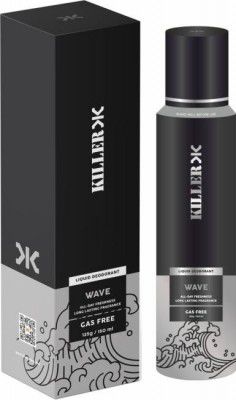 KILLER Wave No Gas Deodorant Spray - For Men  (150 ml)