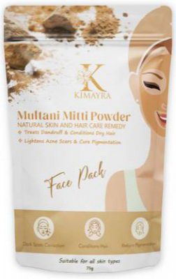 KIMAYRA Pure & Natural Multani Mitti Powder| Bentonite Clay | Great For Hair, Face, Skin  (75 g)