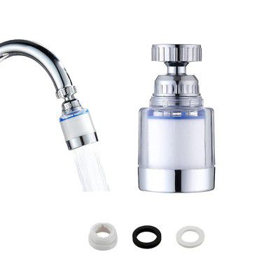 KIMU 360-Degree Rotating Faucet Water Filter Purifier Portable Shower Head for Home