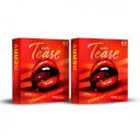 Kindly Tease Ultra Thin Strawberry Flavour Condoms for Men, Pack of 6...