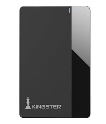 KINGSTER High-Speed 1 TB Ultra Slim Portable External Hard Drive USB 3.1, Compatible with PC, Mac, Laptop, PS4, Xbox, iPad, Tablet, (Black) - 1 Year Warranty