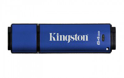 Kingston DataTraveler Vault Privacy 64GB USB 3.0 Pen Drive Managed Model (DTVP30DM/64GB)