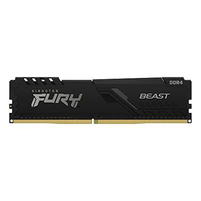 Kingston FURY 16GB 3200MHz DDR4 CL16 DIMM 1Gx8 Fury Beast Black (KF432C16BB1/16)