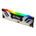 Kingston Fury Renegade RGB 32GB 6000MT/s DDR5 CL32 DIMM Desktop Memory (Kits of 2) KF560C32RSAK2-32...